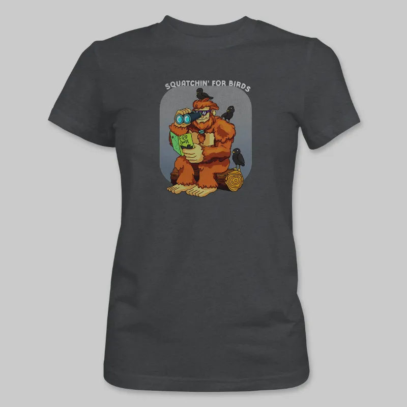 Dark Grey Heather T-shirt front design