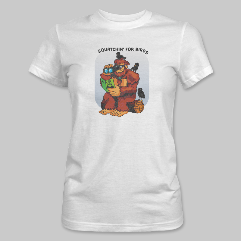 White T-shirt front design