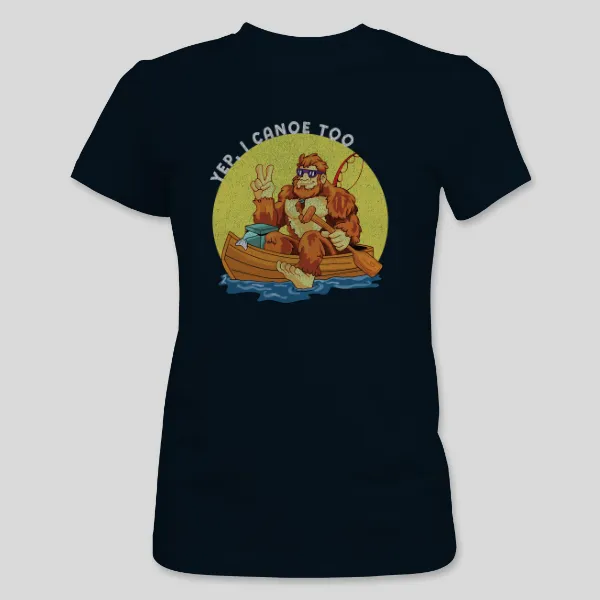 Black T-shirt front design