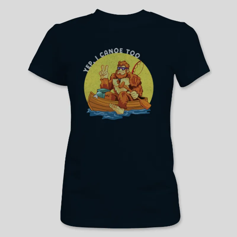 Black T-shirt front design