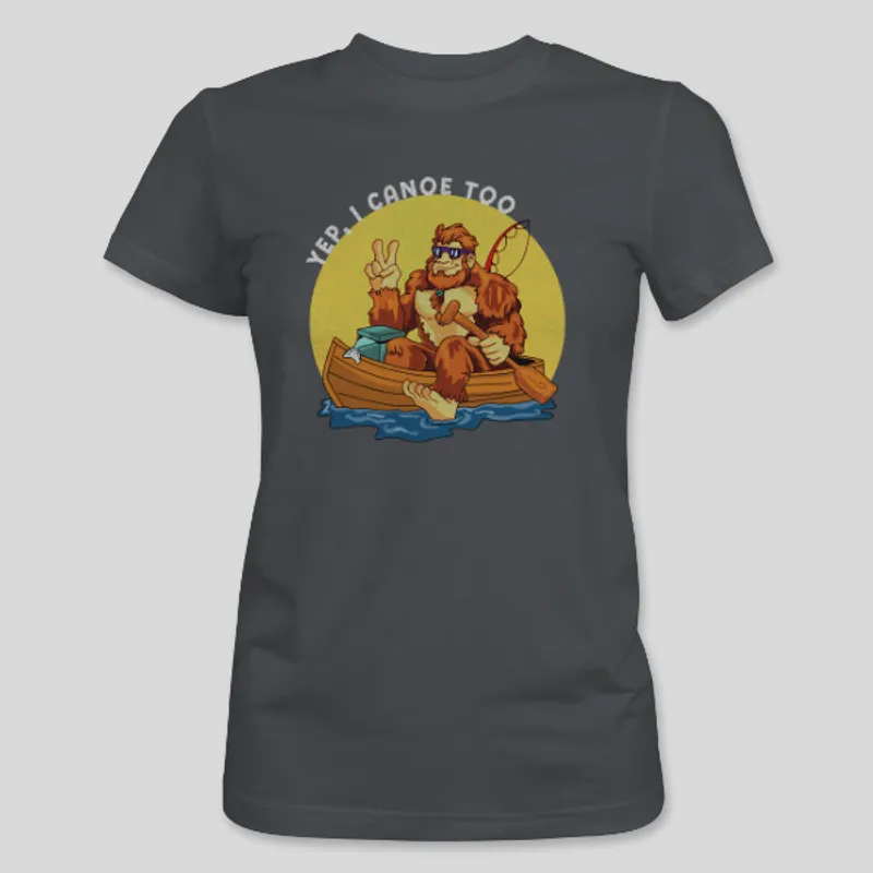Dark Grey Heather T-shirt front design