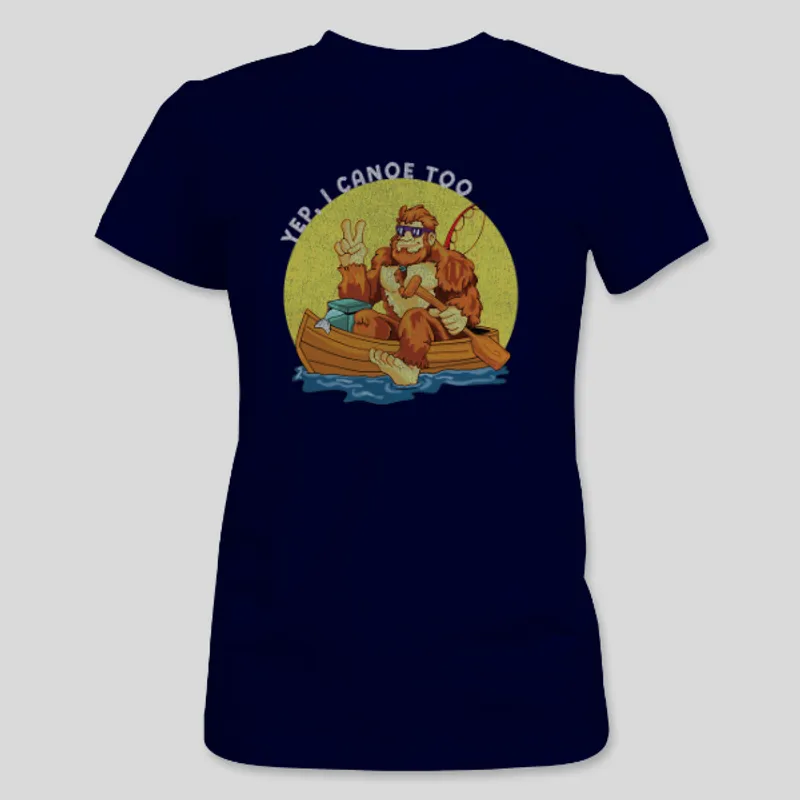 Navy T-shirt front design