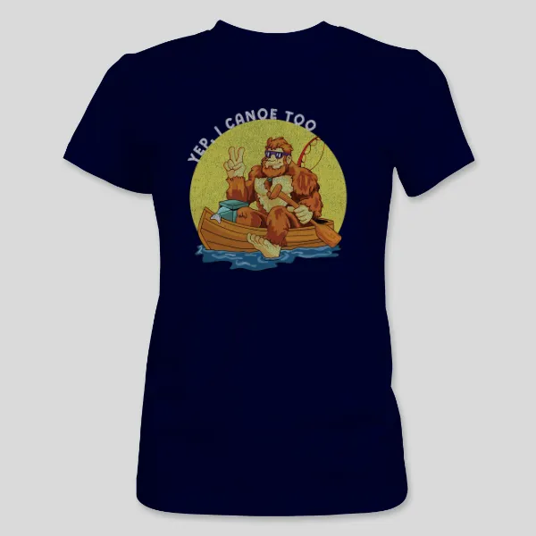 Navy T-shirt front design