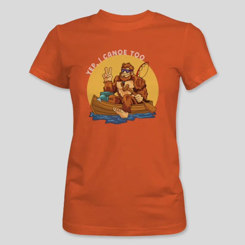 Orange T-shirt front design