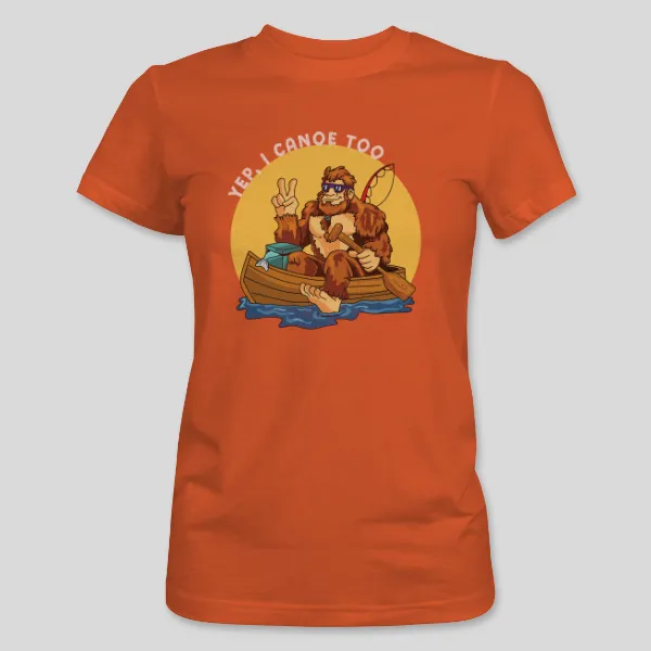 Orange T-shirt front design