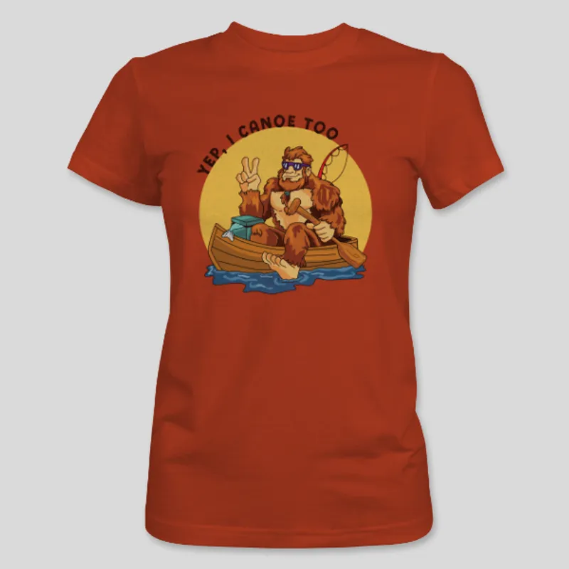 Red T-shirt front design