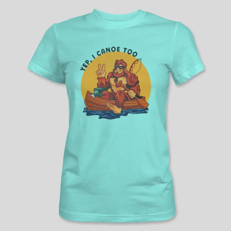 Teal T-shirt front design