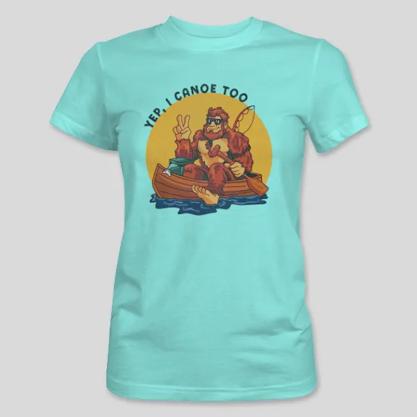 Teal T-shirt front design
