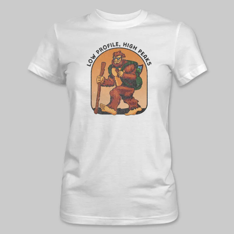 White T-shirt front design