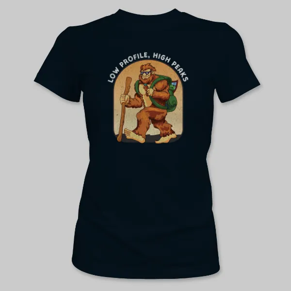 Black Bigfoot Hiking Tee on the front.