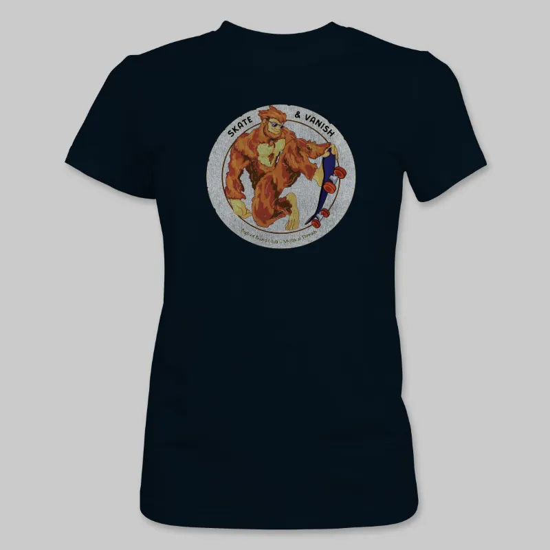 Black T-shirt front design