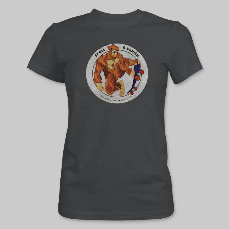 Dark Grey Heather T-shirt front design