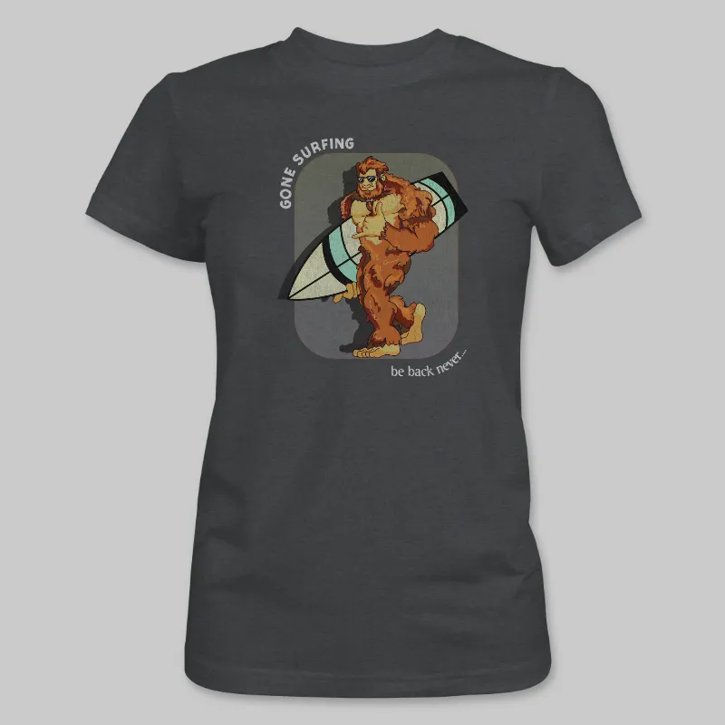 Dark Grey Heather T-shirt front design