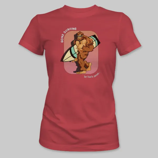 Berry Bigfoot Surfboard Tee on the front.