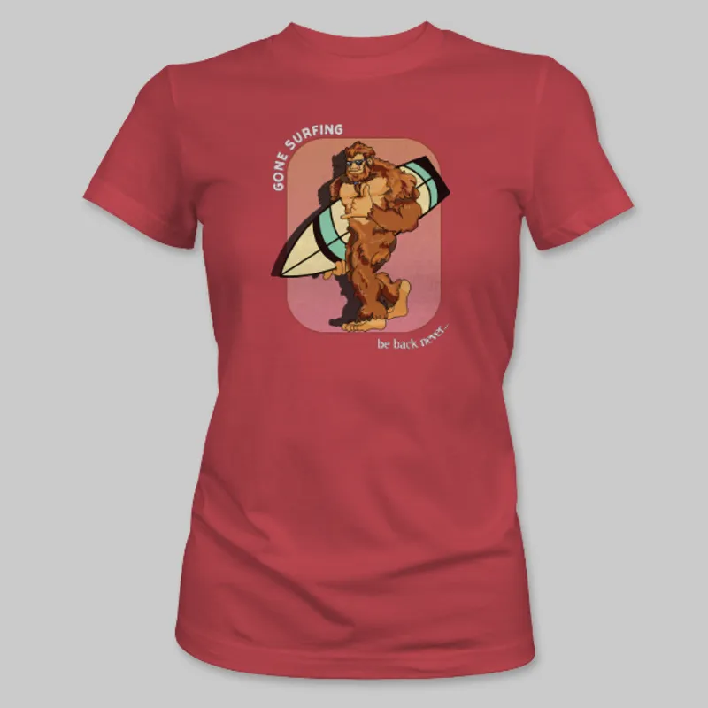 Berry Bigfoot Surfboard Tee on the front.