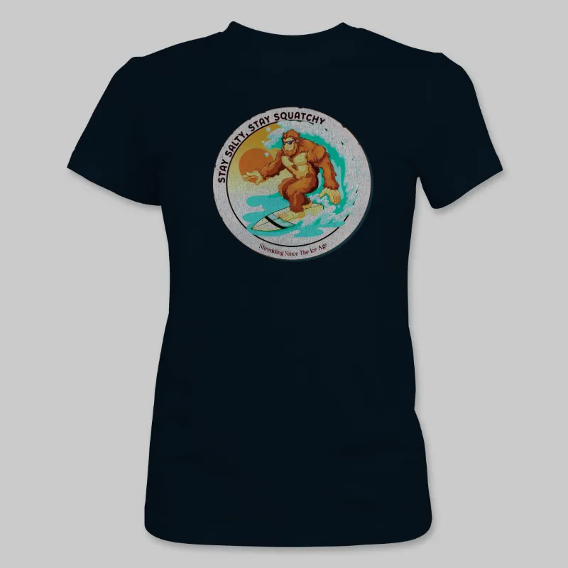 Black T-shirt front design