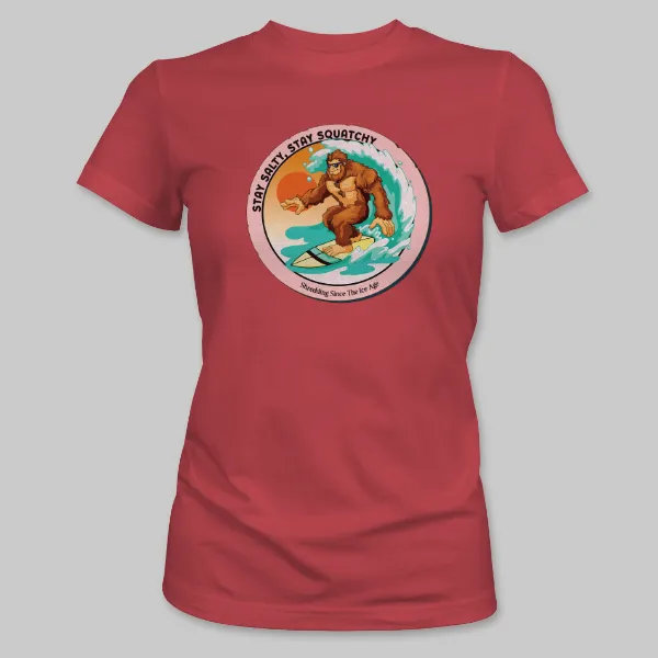Berry Bigfoot Surfing Tee on the front.