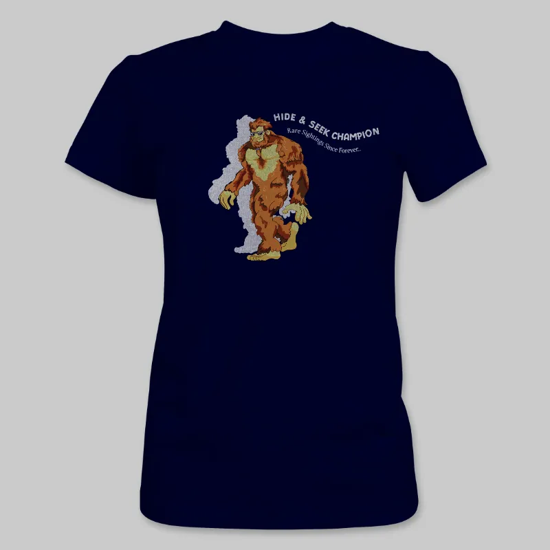 Navy T-shirt front design