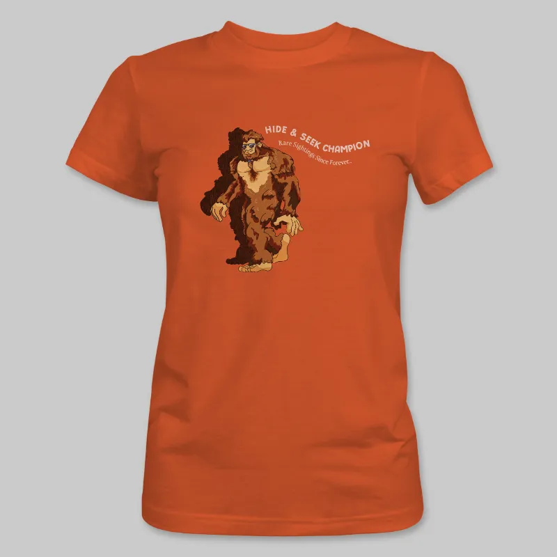 Orange T-shirt front design