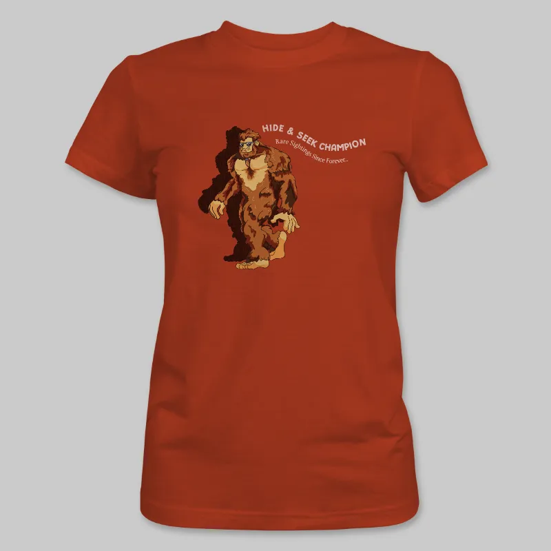 Red T-shirt front design