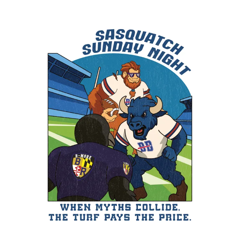 Buffalo Bills back graphic detail.