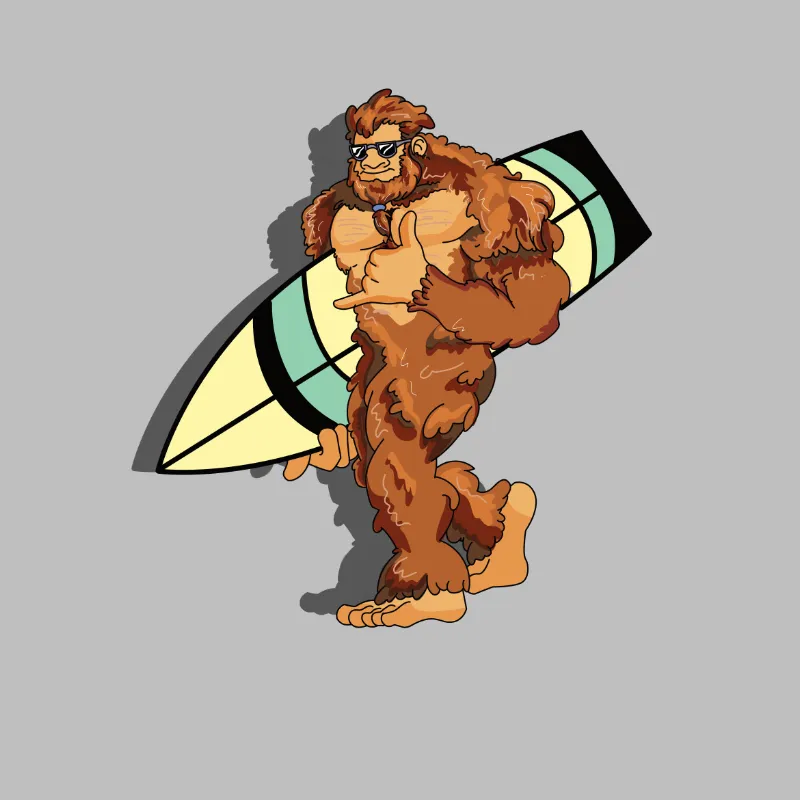 Pose for Surfboard