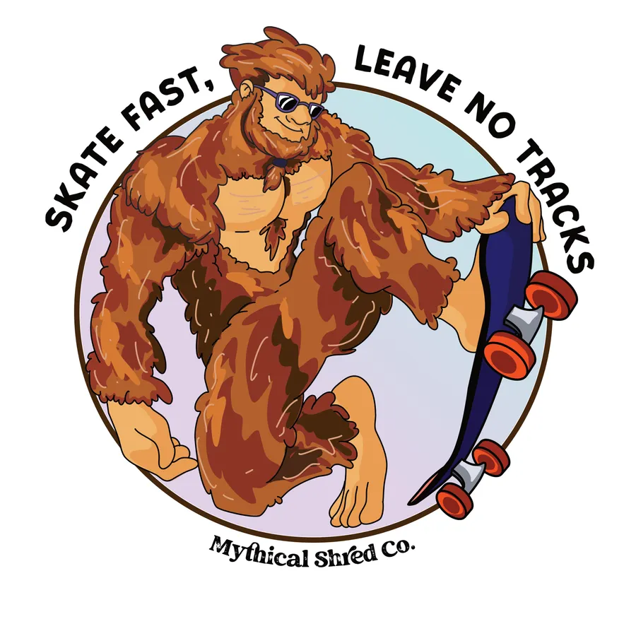 Hero Image Bigfoot with Skateboard