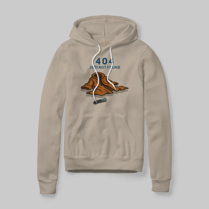 Sandshell Hoodie with 404 Jedi Not Found graphic