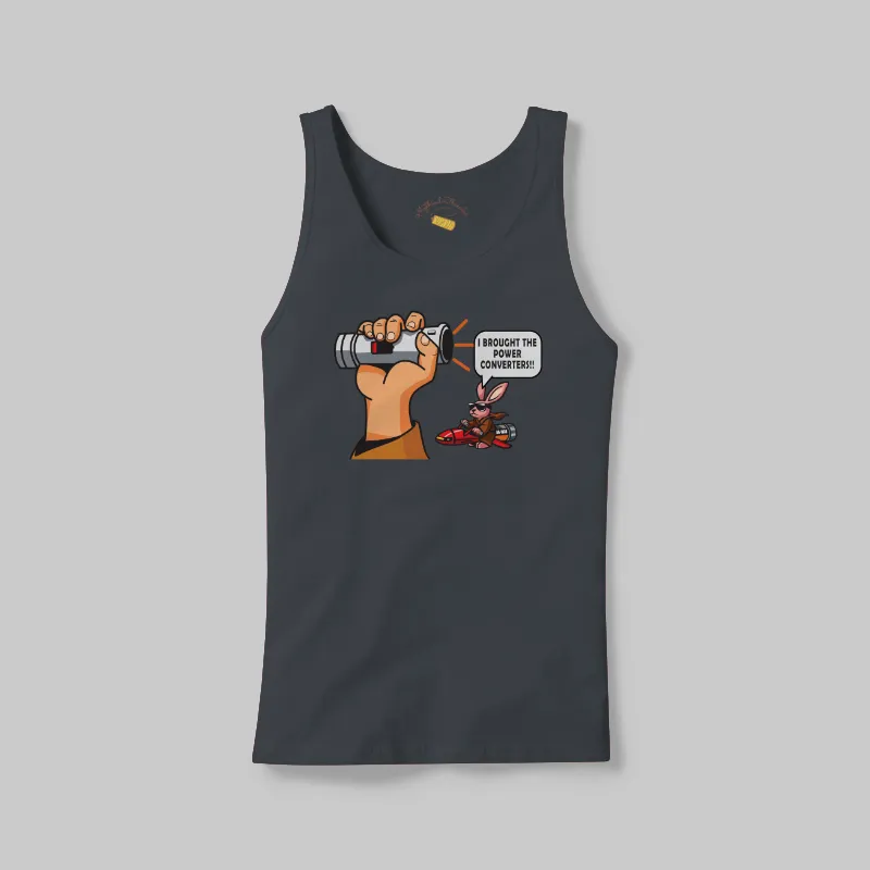 Charcoal Black Dead Lightsaber tank on the front.