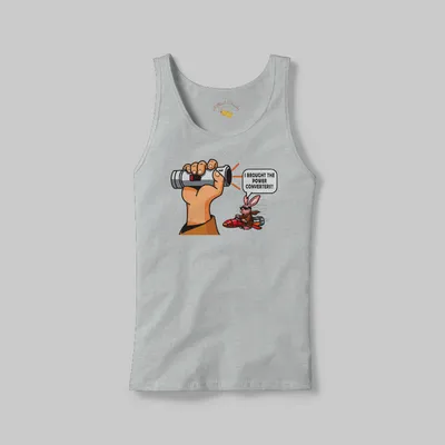 White Fleck Dead Lightsaber tank on the front.
