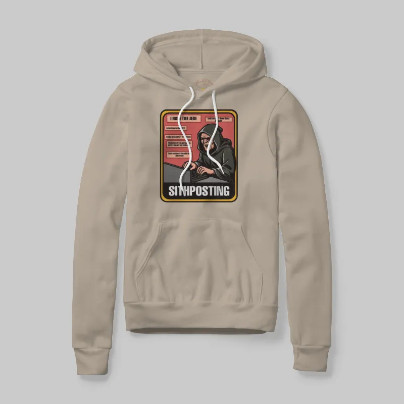 Sandshell Hoodie with Sithposting graphic