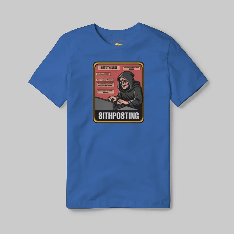 Light Blue T-shirt with Sithposting graphic