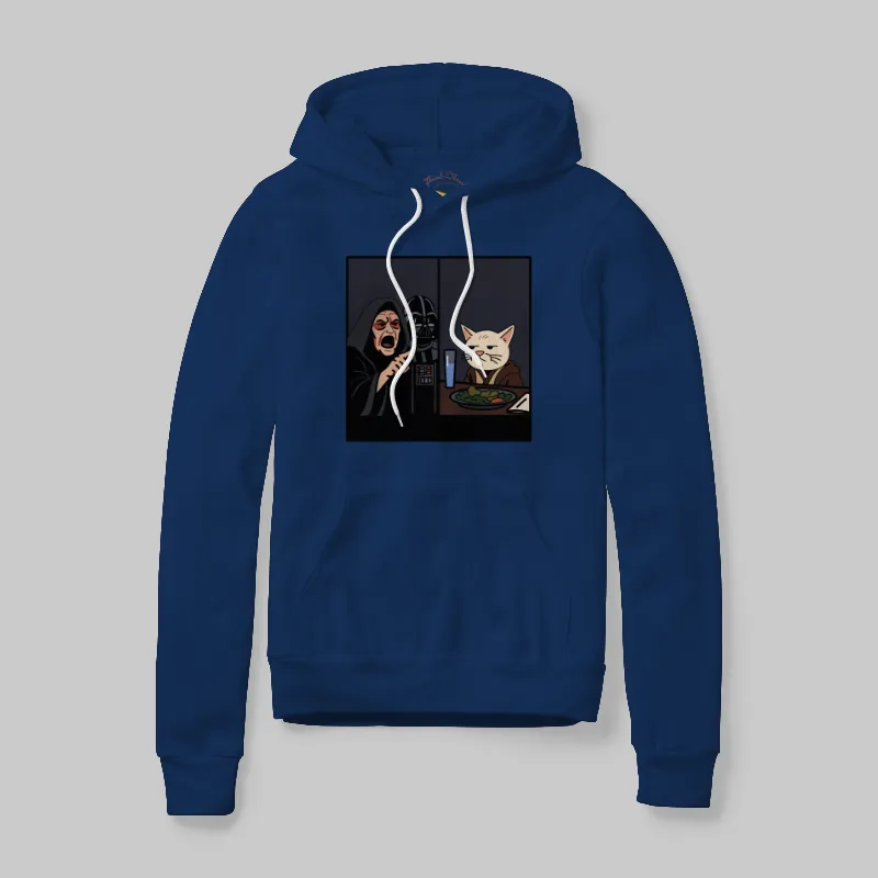 True Royal Hoodie with Smudge Meme graphic