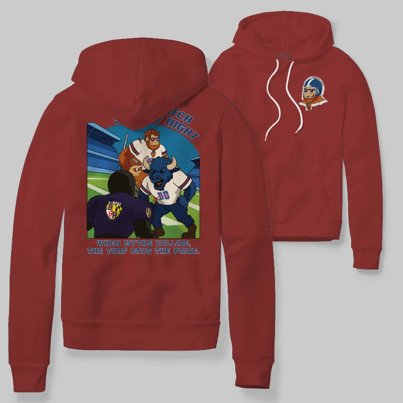 Crimson hoodie