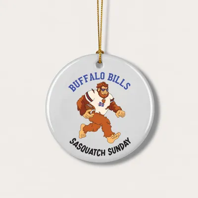 Bigfoot as Bills Ornament