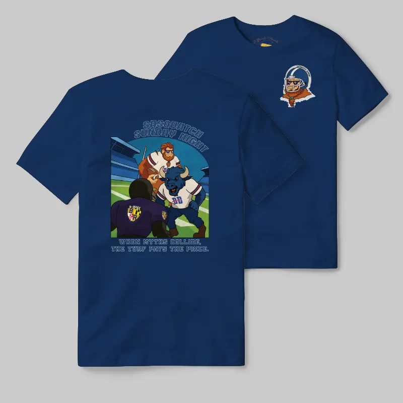 True Royal T-shirt with Buffalo Bills graphic