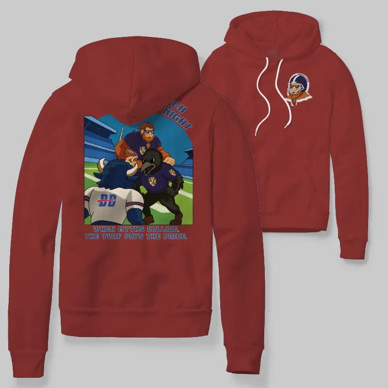 Crimson hoodie