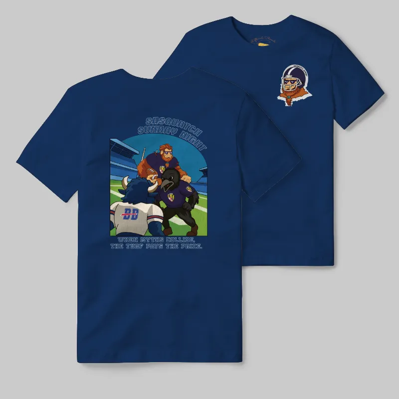 True Royal T-shirt with Baltimore Ravens graphic