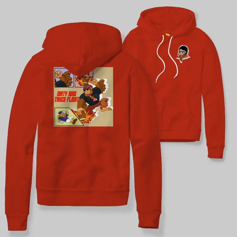 Falcon Red hoodie