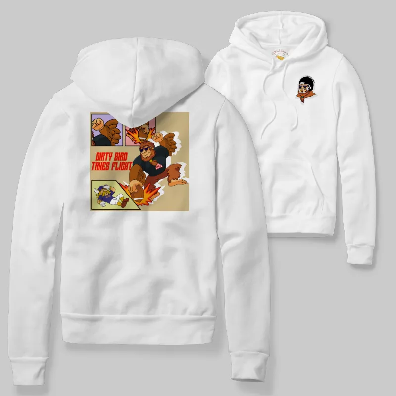 Falcon White hoodie