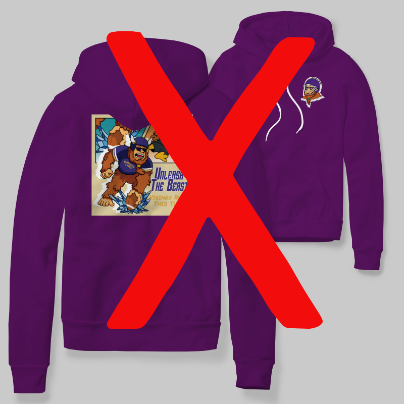 Viking Purple hoodie