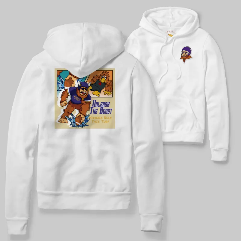 Viking White hoodie
