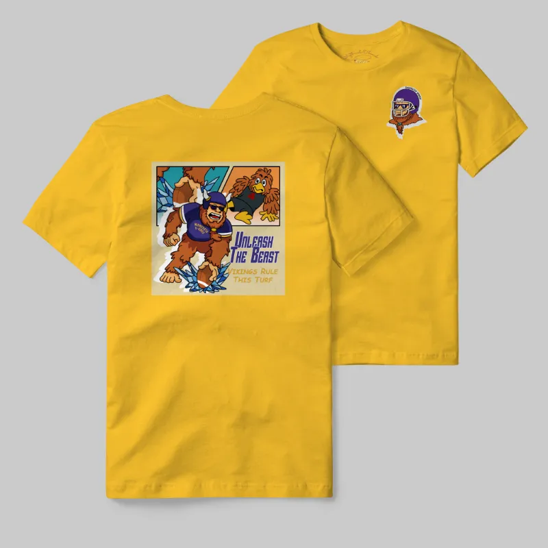 Vikings Gold T-shirt with graphic