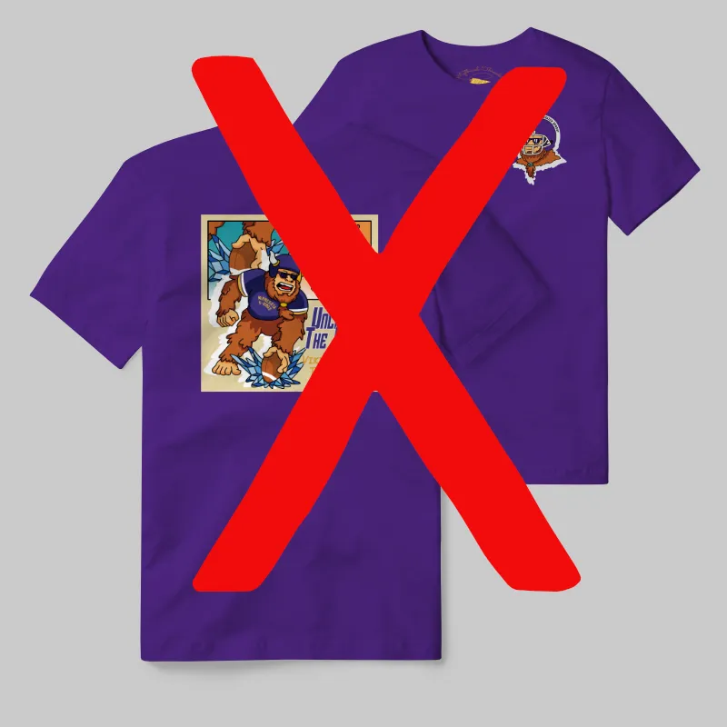 Vikings Purple T-shirt with graphic