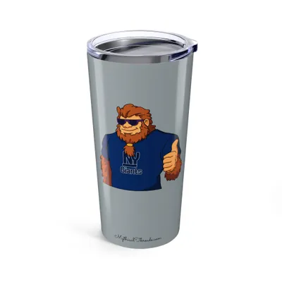 Giants grey 20oz tumbler front