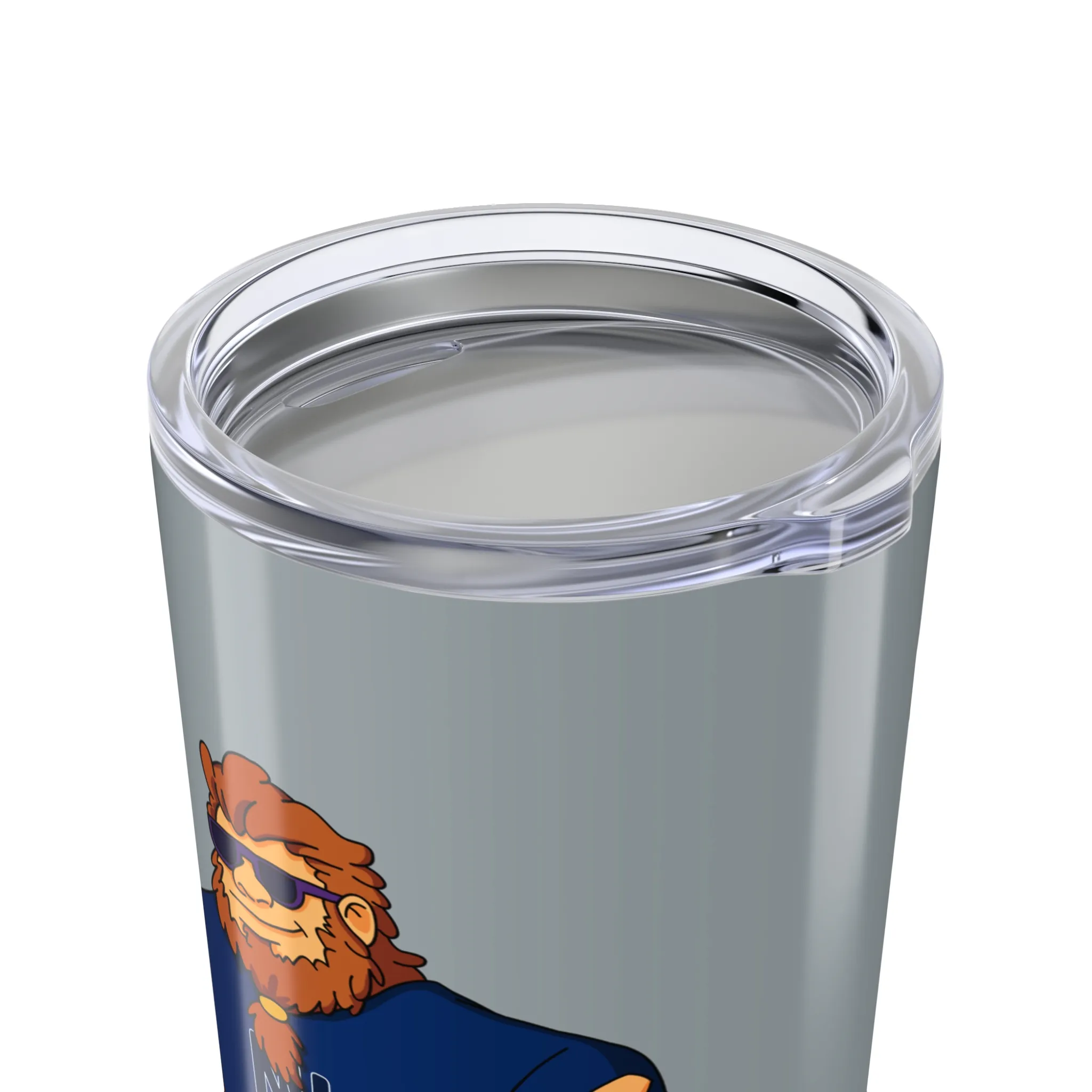Giants grey 20oz tumbler top