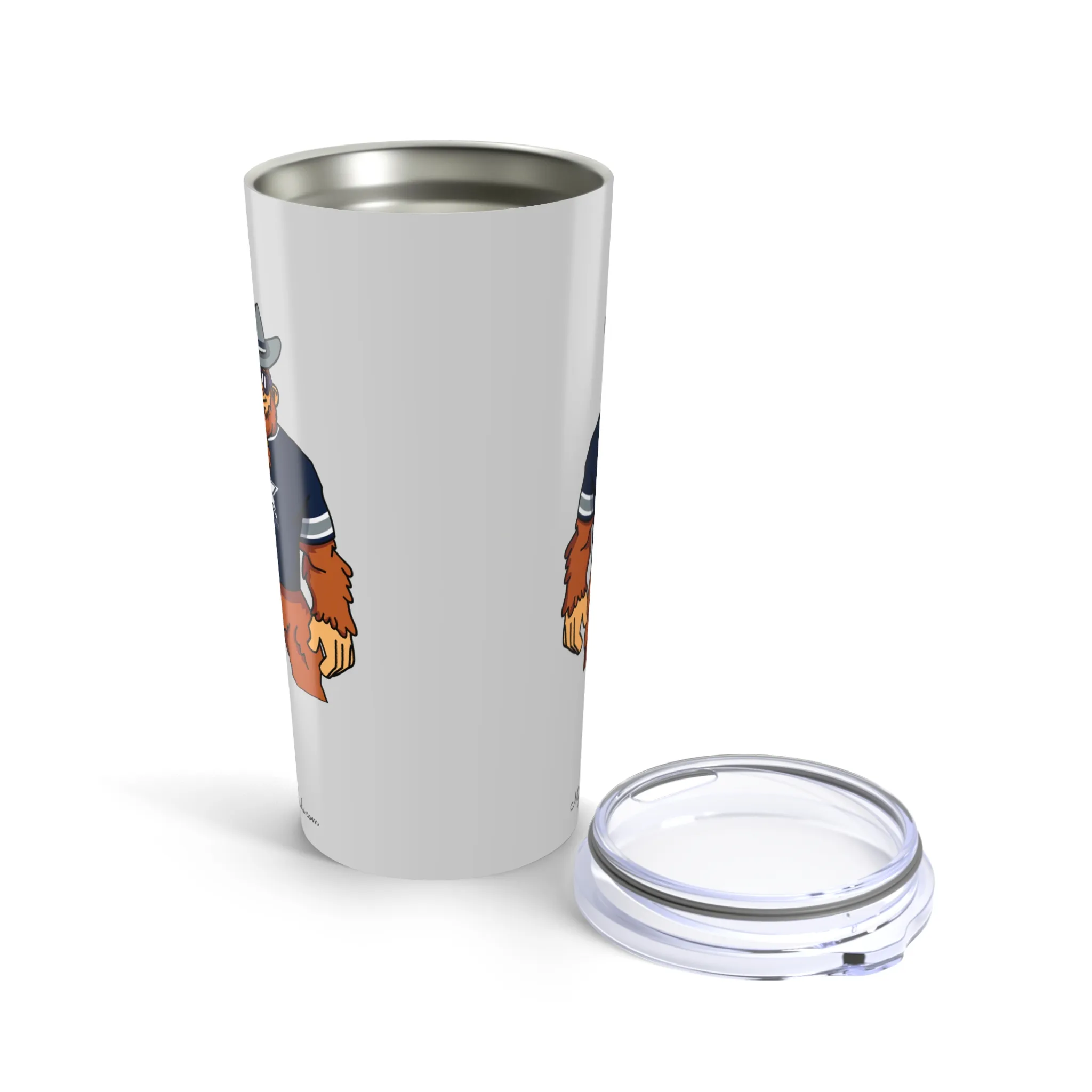 Cowboys royal blue 20oz tumbler lid