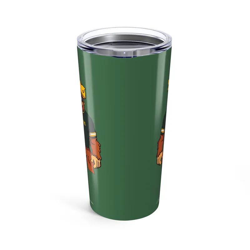 Packers Bigfoot 20oz tumbler side