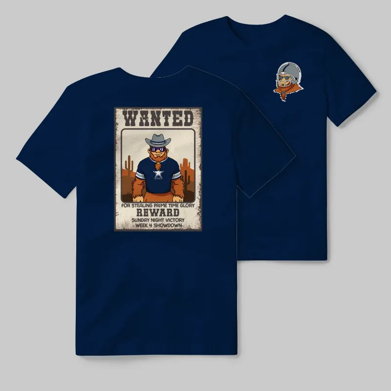 Cowboys Blue T-shirt with graphic