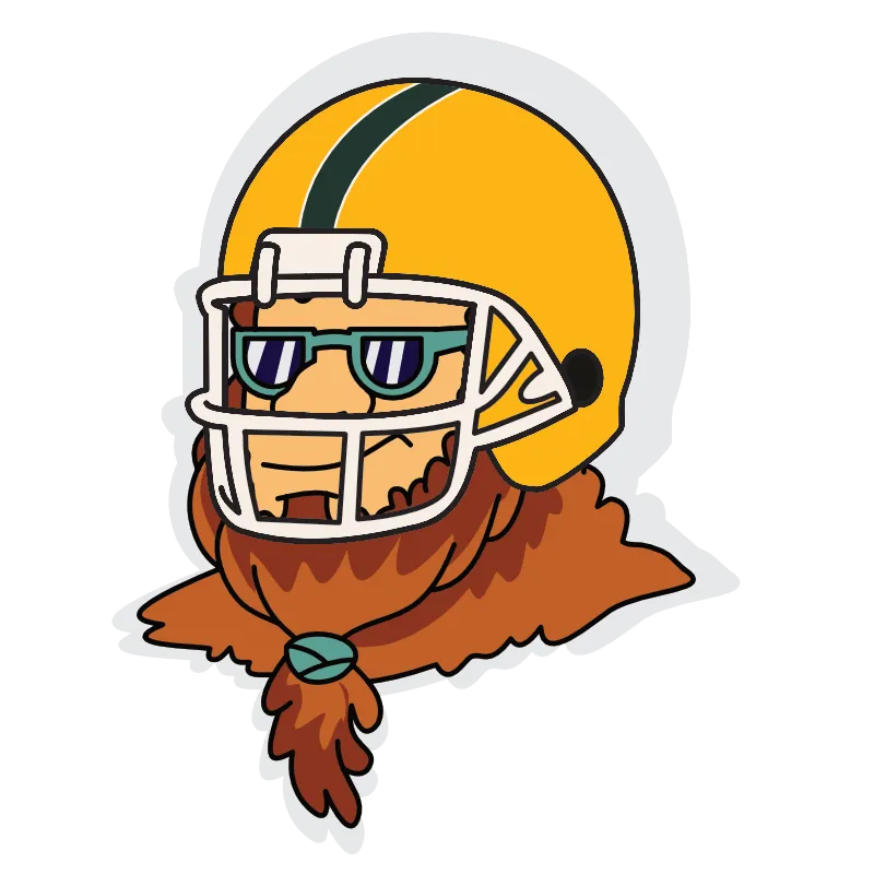 Packers front graphic detail.